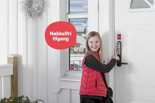 Nøkkelfri adgang med Yale Doorman