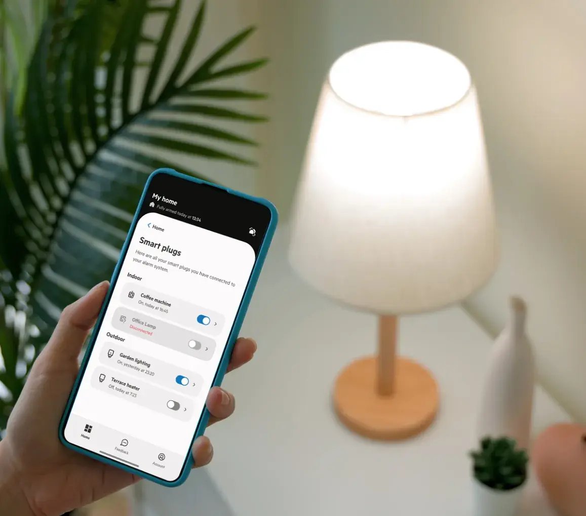 Smart integrasjon med din boligalarm