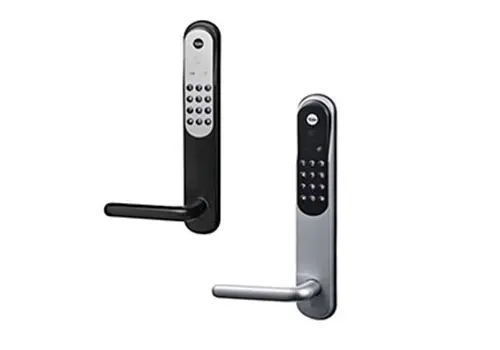 yaledoorman-black-silver