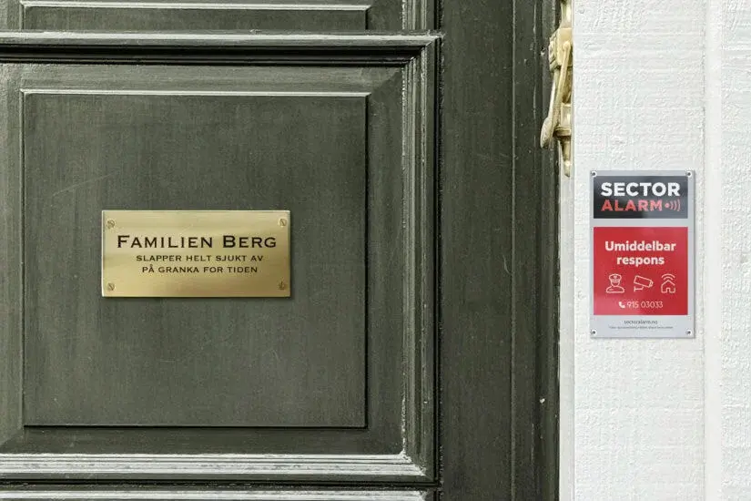 Slik passer vi på boligen din mens du er på ferie